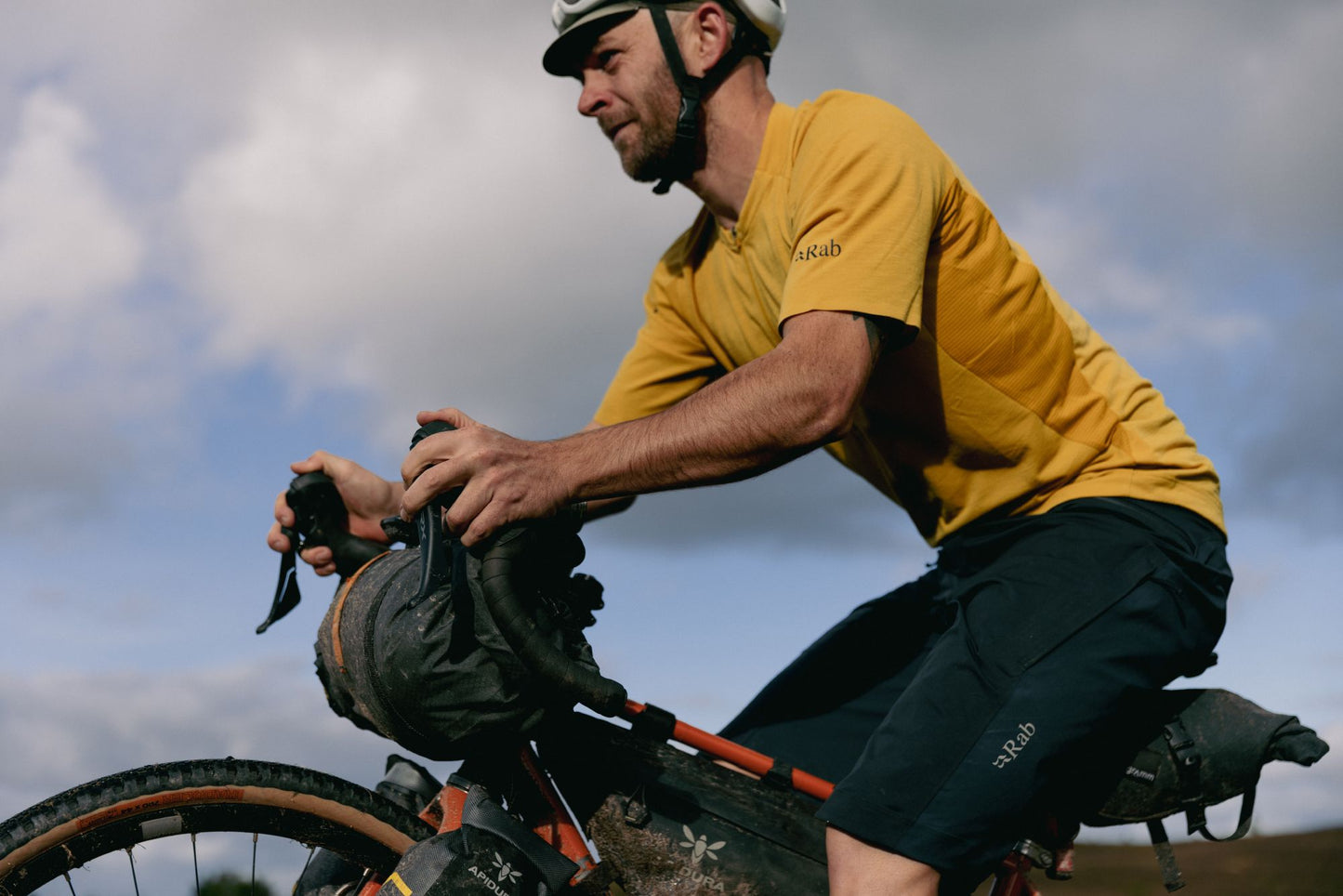 Rab Cindercrino Zip Tee