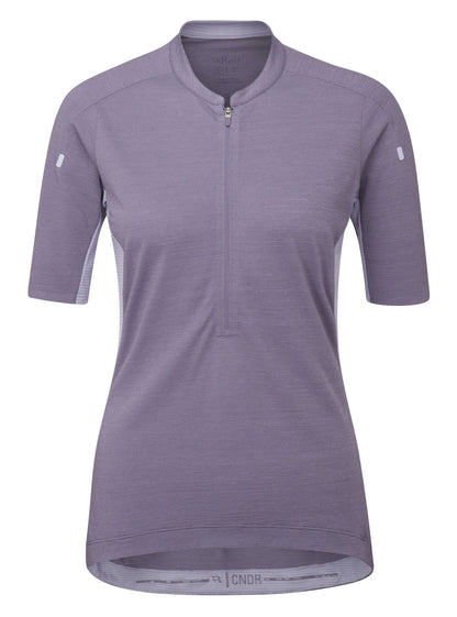 Rab Womens Cindercrino Zip Tee