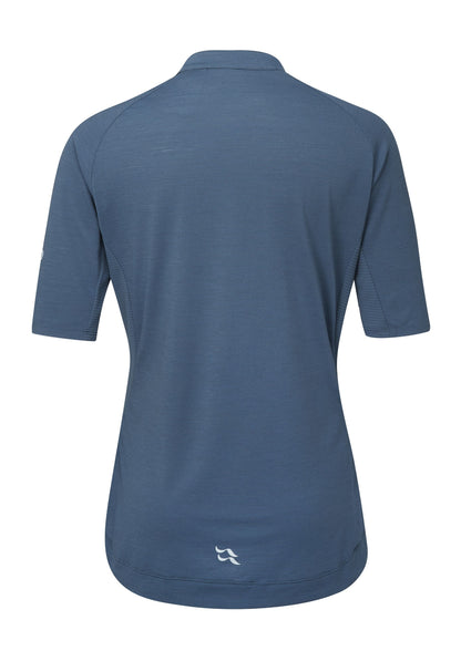 Rab Womens Cindercrino Zip Tee