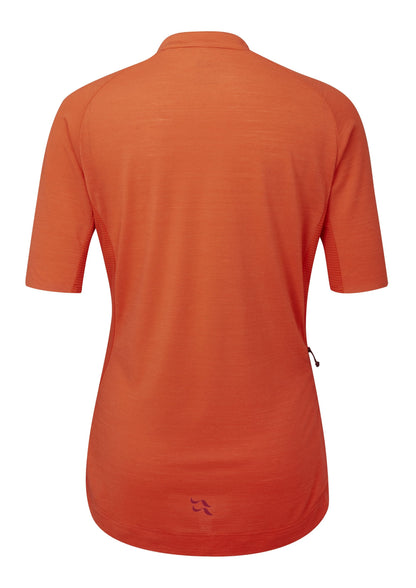 Rab Womens Cindercrino Zip Tee