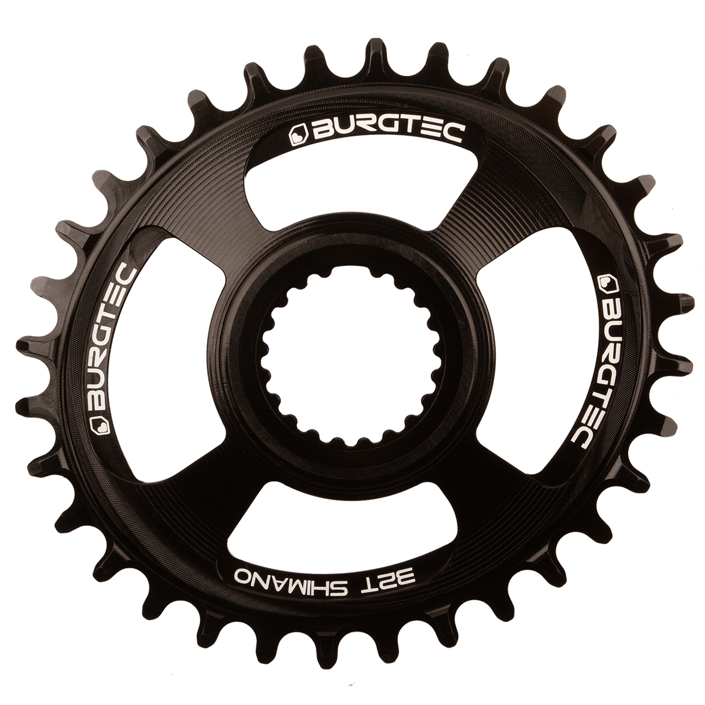 Burgtec Oval Thick Thin Chainring for Shimano Direct Mount — view 11