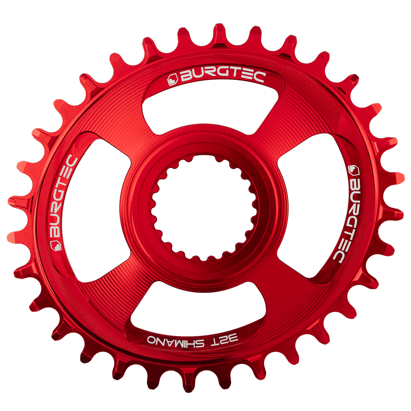 Burgtec Oval Thick Thin Chainring for Shimano Direct Mount — view 12