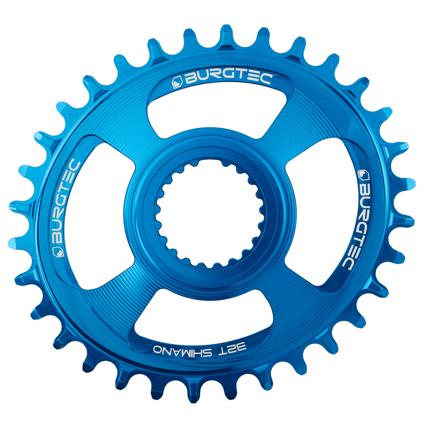 Burgtec Oval Thick Thin Chainring for Shimano Direct Mount — view 17