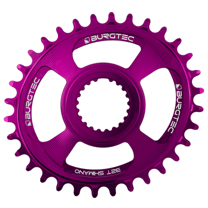 Burgtec Oval Thick Thin Chainring for Shimano Direct Mount — view 10