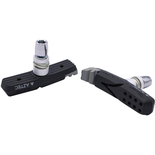 Aztec V-type one-piece brake blocks, Kevlar Plus with rim rake