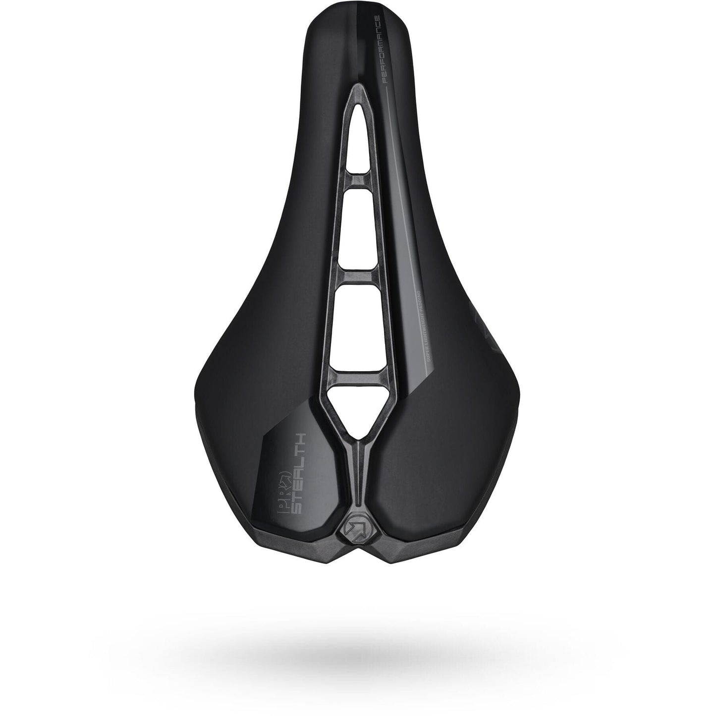 PRO Stealth Performance Saddle, Stainless Rails, 142mm, Anatomic Fit