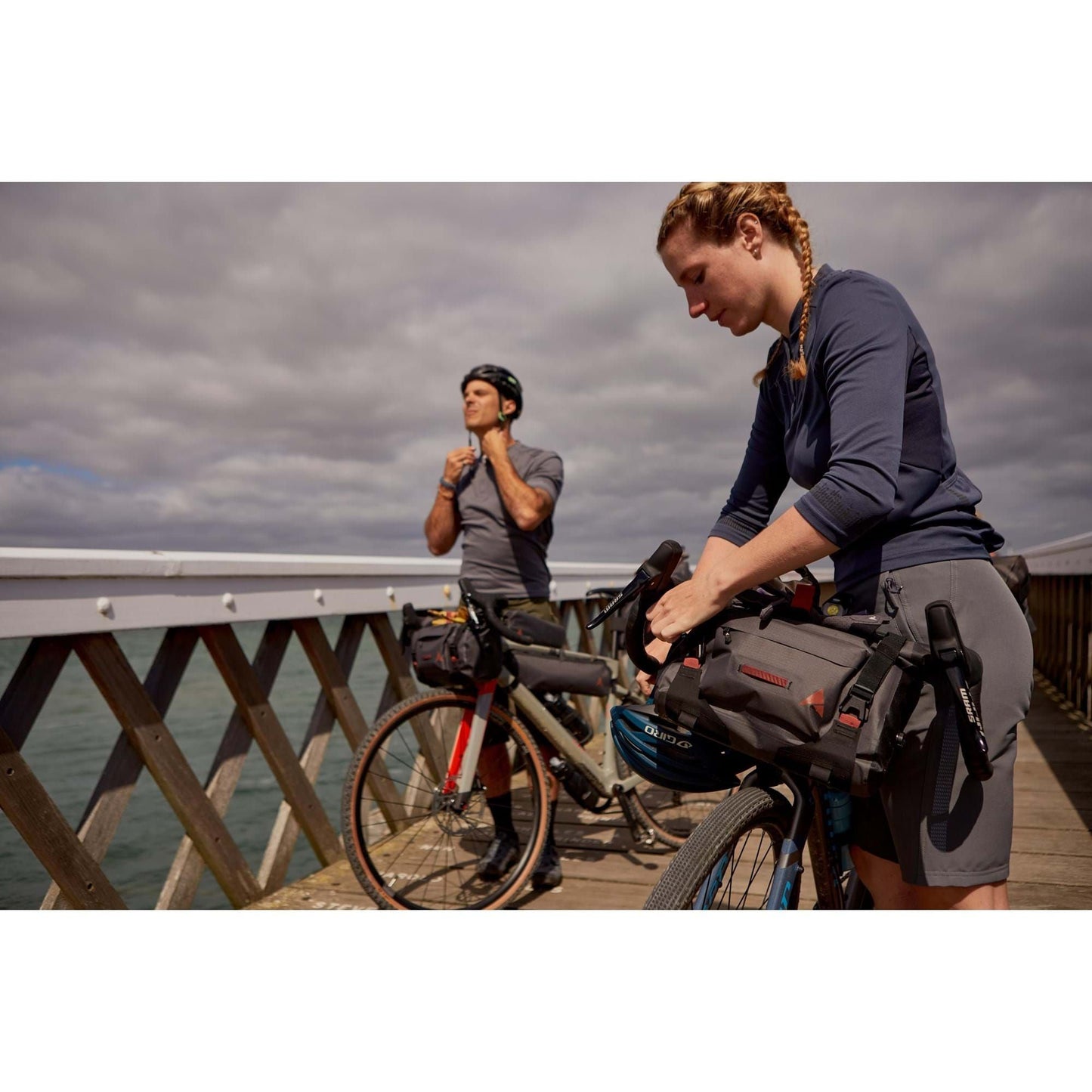Altura Vortex 7L Waterproof Handlebar Bag 2023: GREY