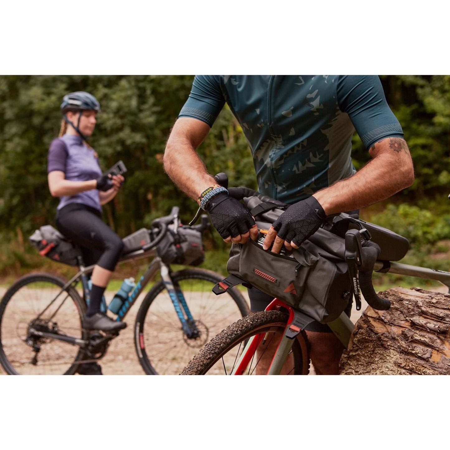 Altura Vortex 7L Waterproof Handlebar Bag 2023: GREY
