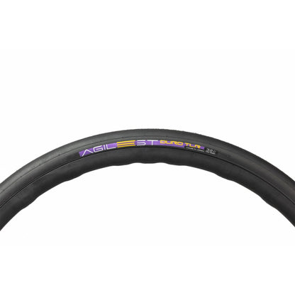 Panaracer Agilest Duro TLR Folding Road Tyre: BLACK/