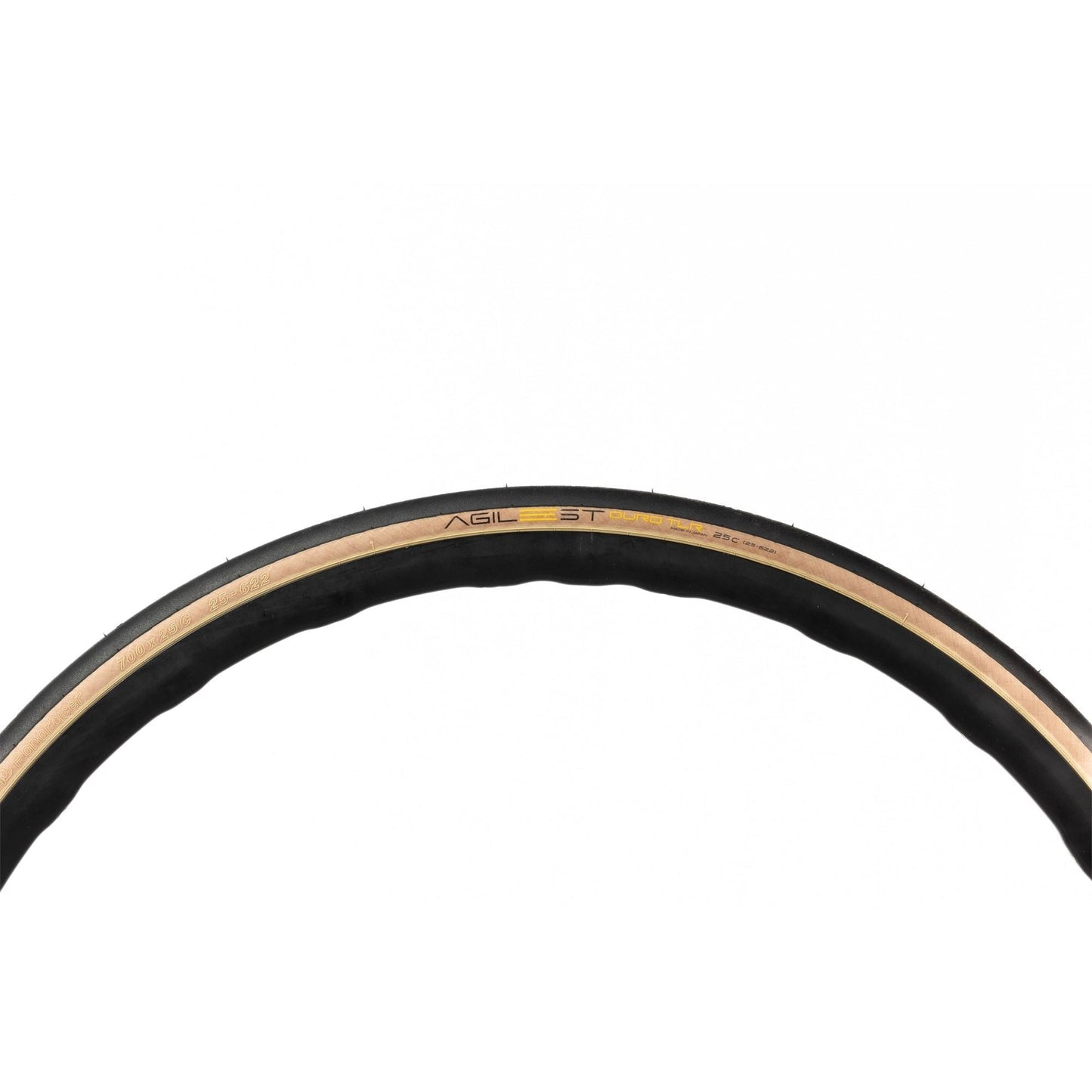 Panaracer Agilest Duro TLR Folding Road Tyre: BLACK/
