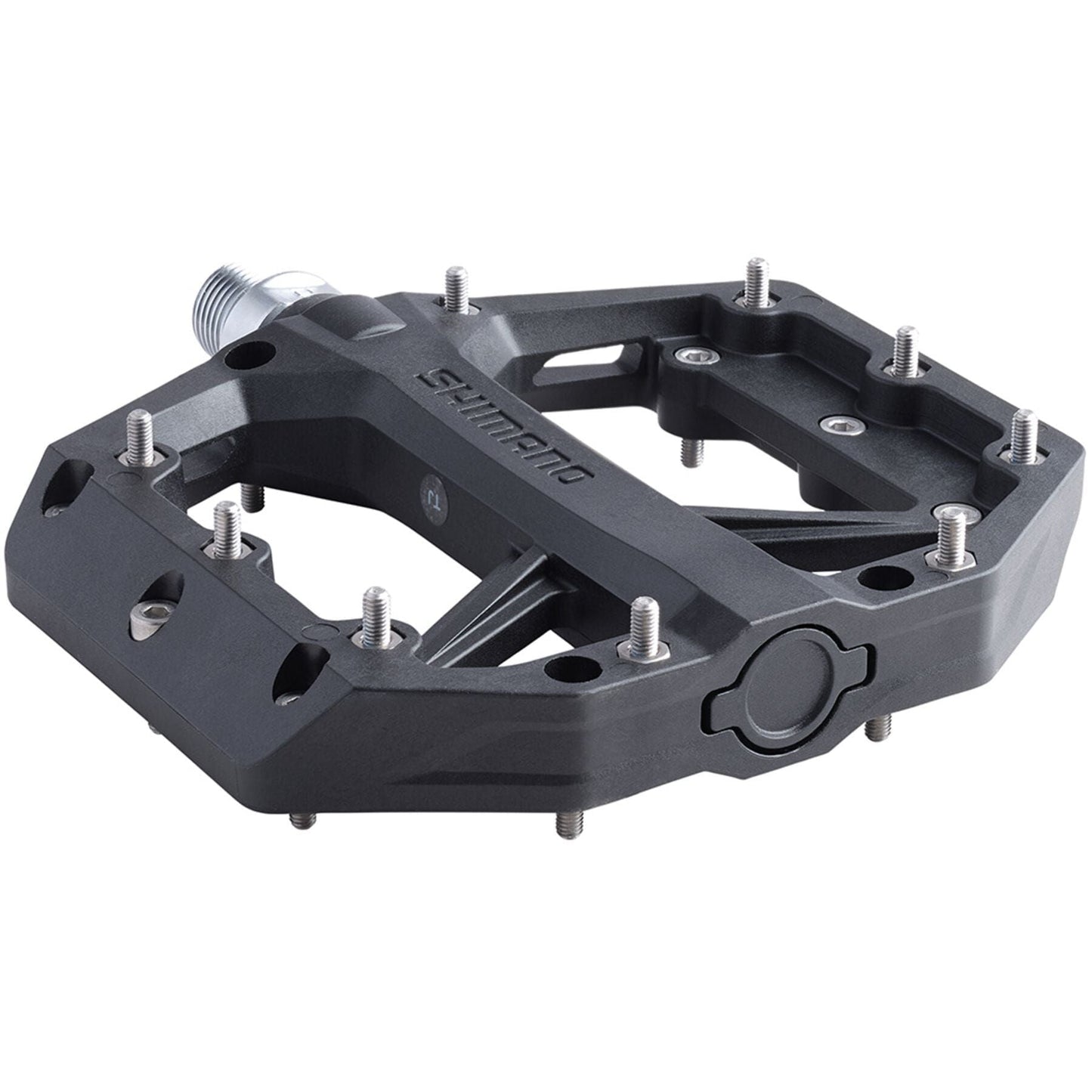 Shimano PD-GR400 flat pedals, resin with pins