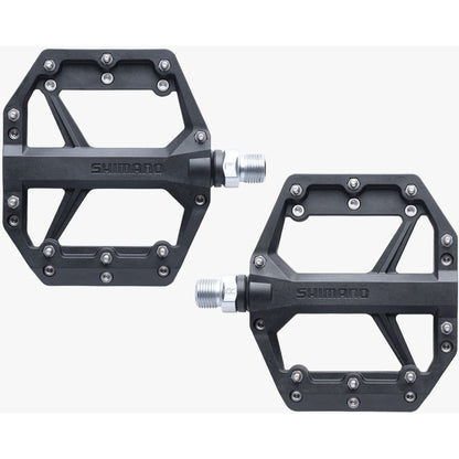 Shimano PD-GR400 flat pedals, resin with pins