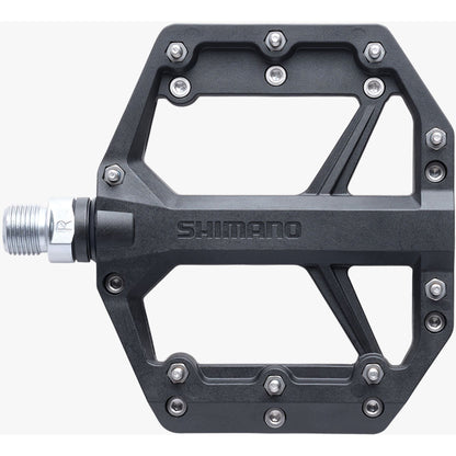 Shimano PD-GR400 flat pedals, resin with pins