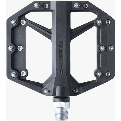 Shimano PD-GR400 flat pedals, resin with pins