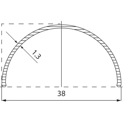M Part QDR Quick Detach Road mudguards 700 x 38mm