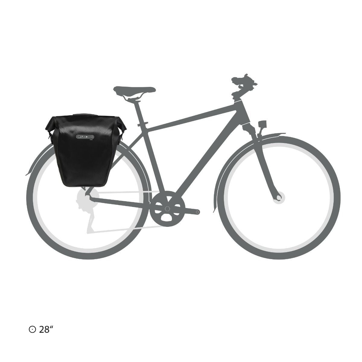 Ortlieb Back-roller Core Ql2.1 20 Litre Pannier Bag