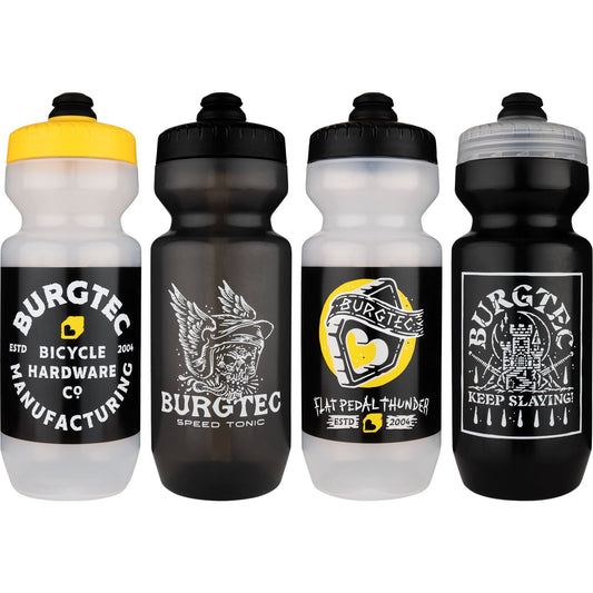 Burgtec Guzzle Water Bottle - 650ml - Stamp