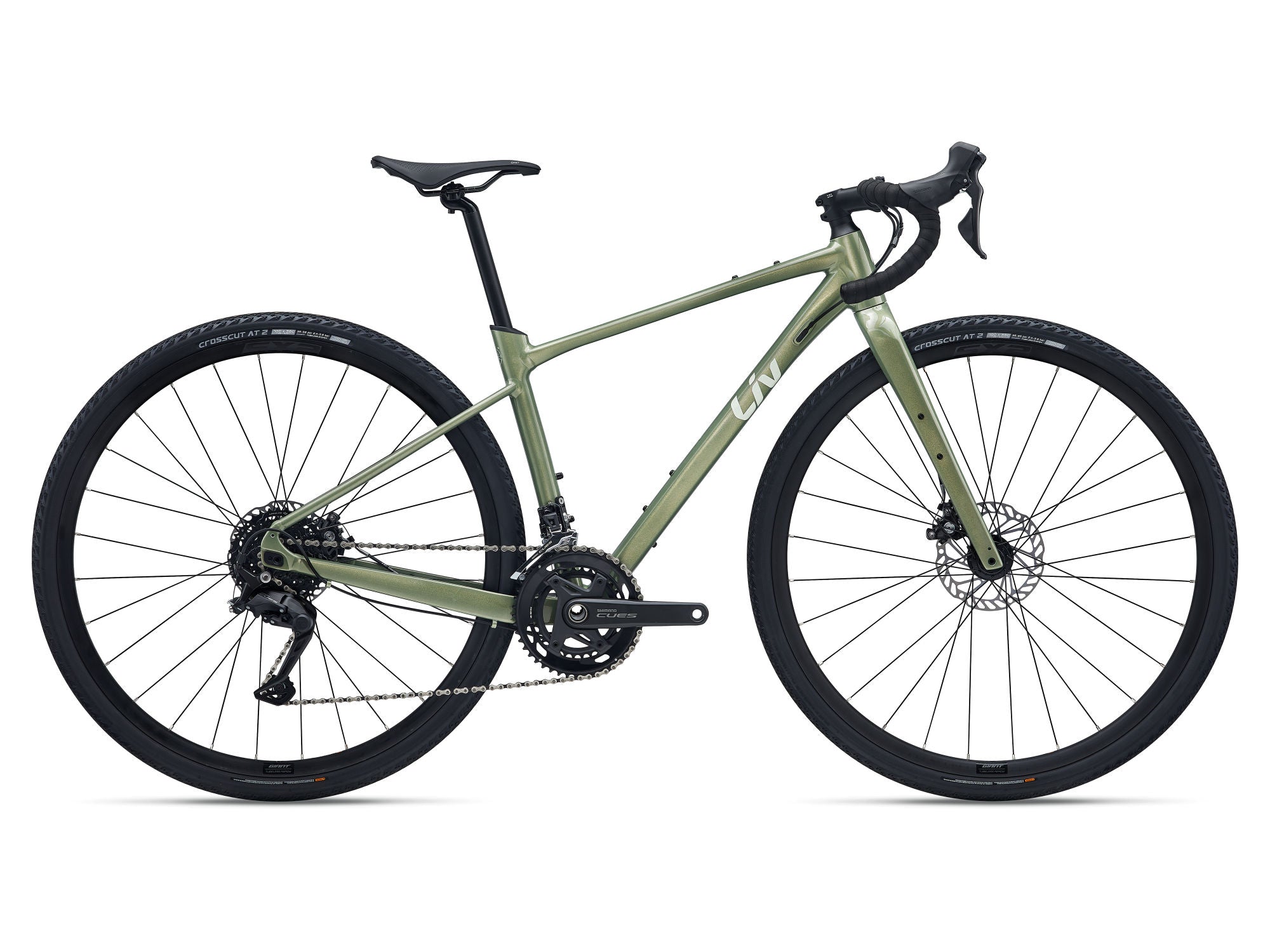 Giant Liv Devote 2 Womens Gravel Bike  2026 Small - Gleaming Olive