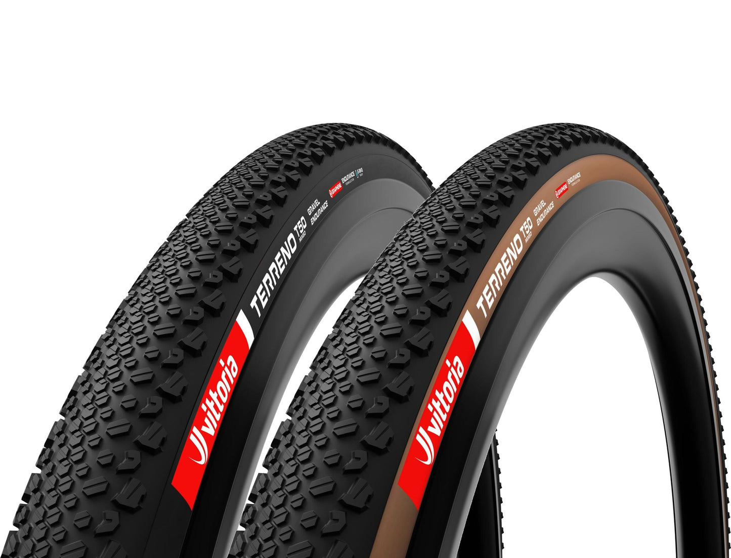 Vittoria Terreno T50 Mixed 700x40c Gravel Endurance Full Black G2.0 Tubeless Ready Tyre
