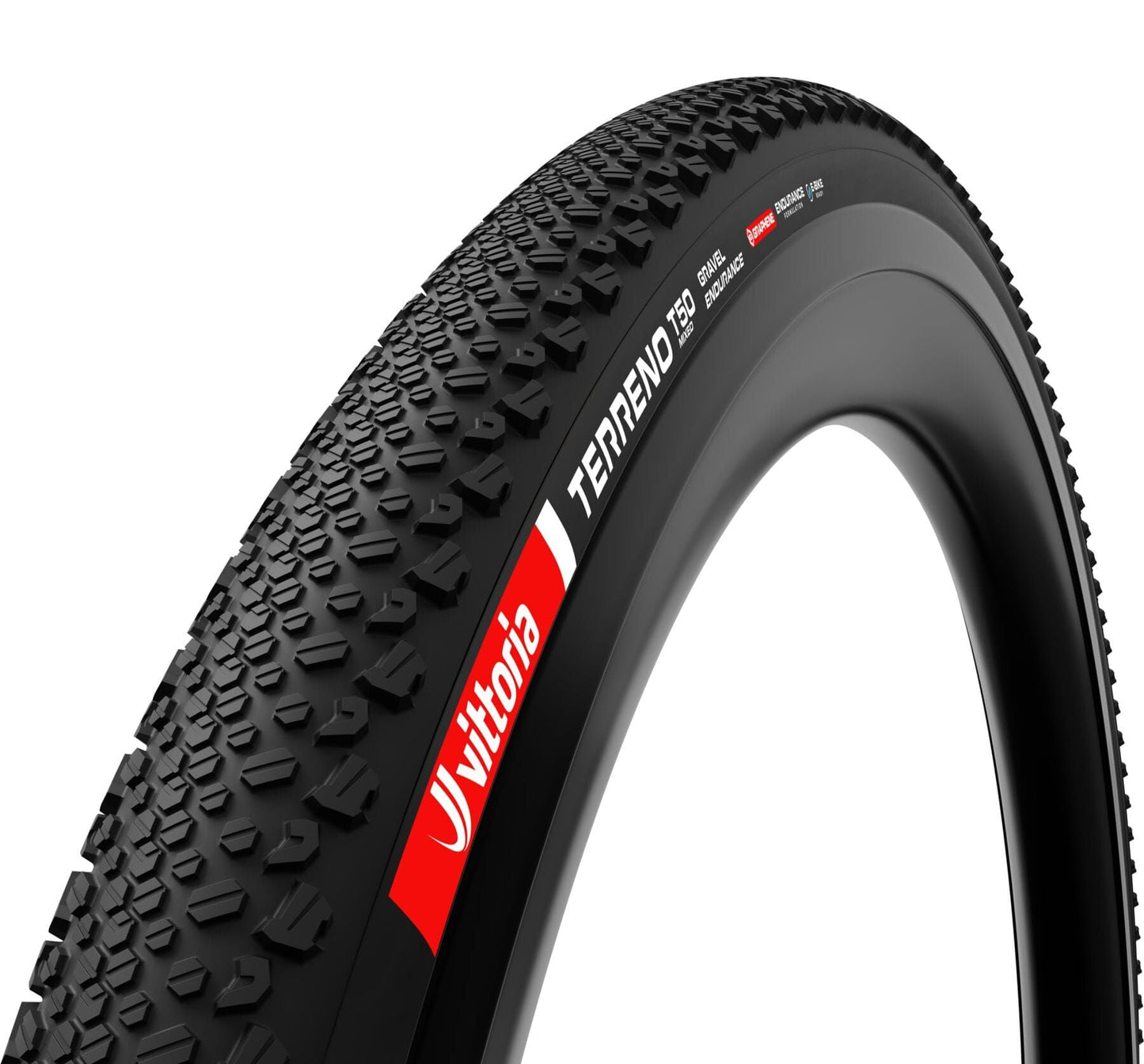 Vittoria Terreno T50 Mixed 700x45c Gravel Endurance Full Black G2.0 Tubeless Ready Tyre