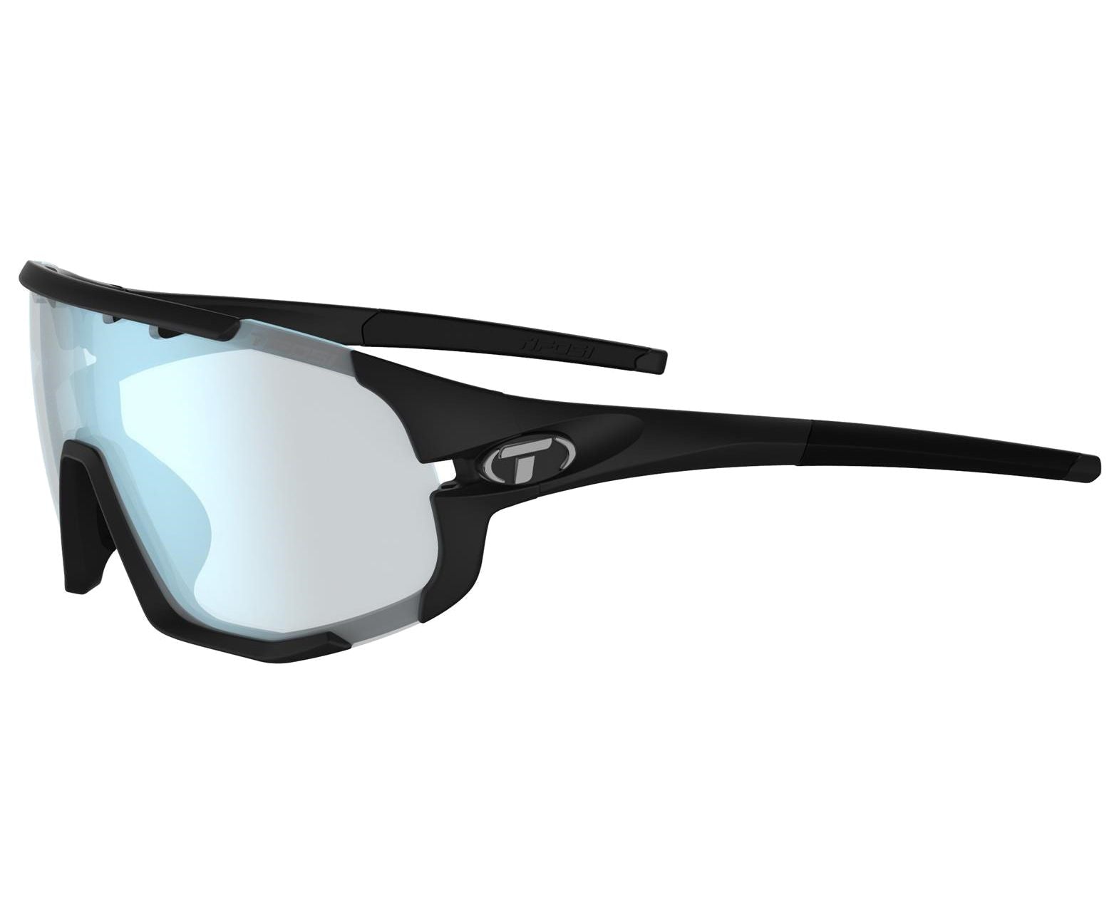 Tifosi Sledge Fototec Single Lens Sunglasses 2023: MATTE BLACK C