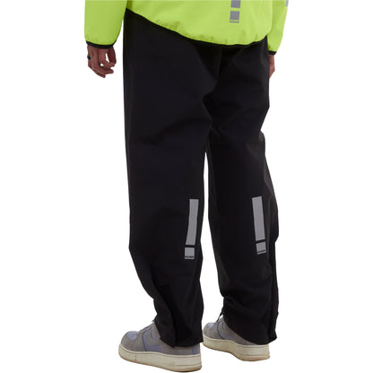 HUMP Unisex Reflect Waterproof Overtrouser - Black - X-Small / Size 6
