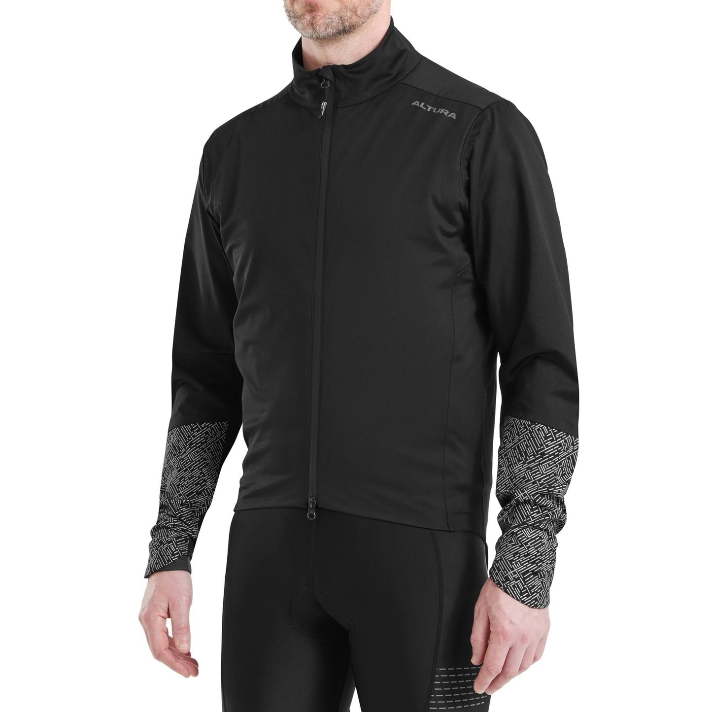 Altura Endurance Men's Softshell Waterproof Jacket 2024: BLACK