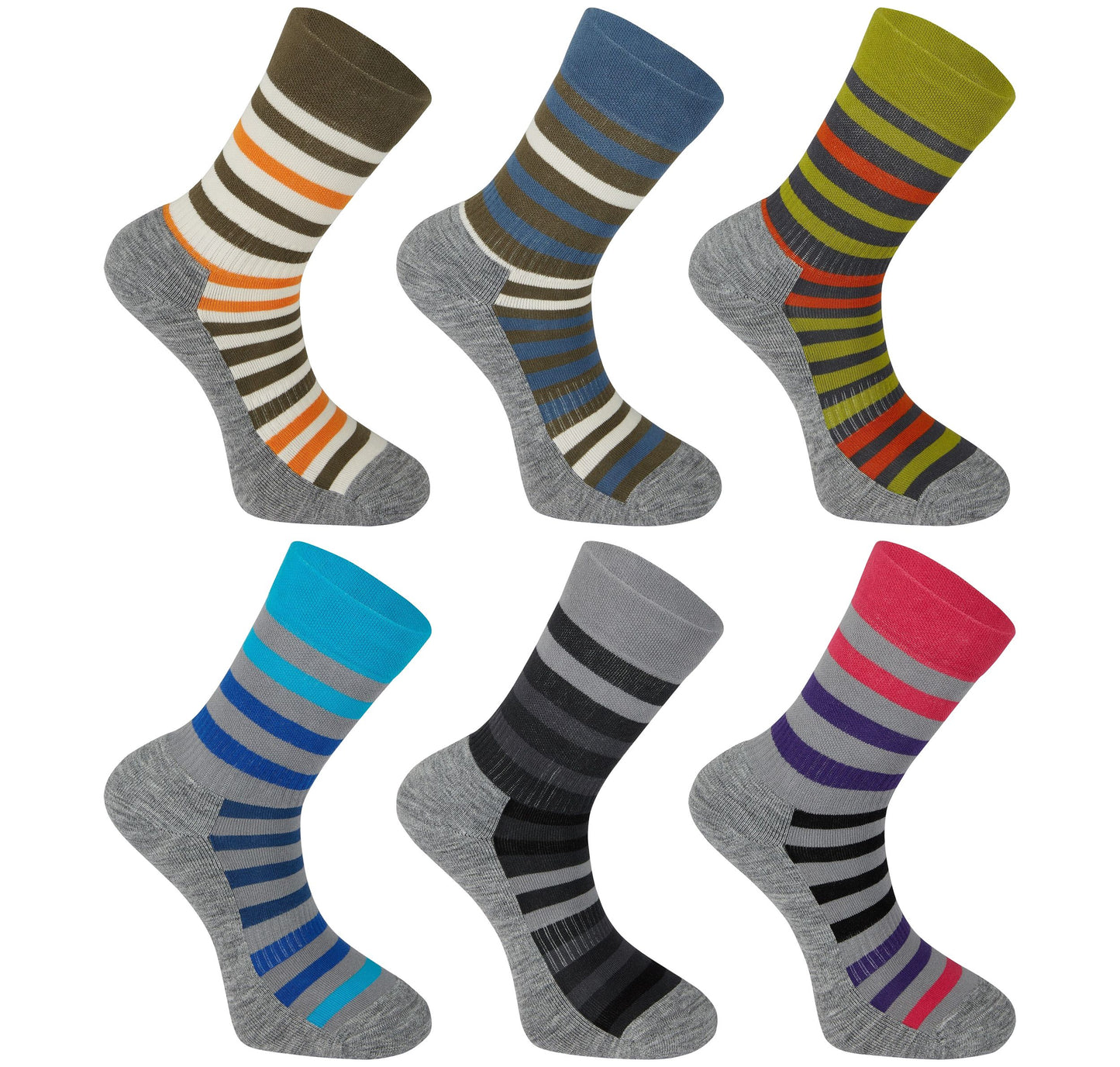 Roam Isoler Merino 4 Season Sock, blue / grey - EU 41.5 - 45 (UK