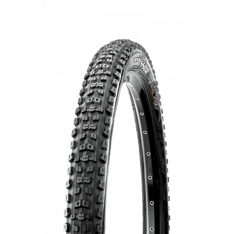 Maxxis Aggressor 27.5 x 2.50WT 120 TPI Folding Dual Compound TR DD Tyre