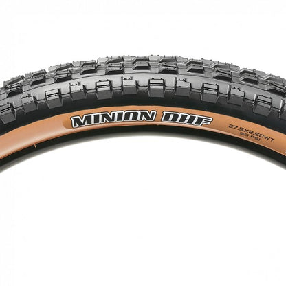 Maxxis Minion DHF 27.5x2.30 60 TPI Folding Dual Compound EXO Tubeless Tanwall Tyre