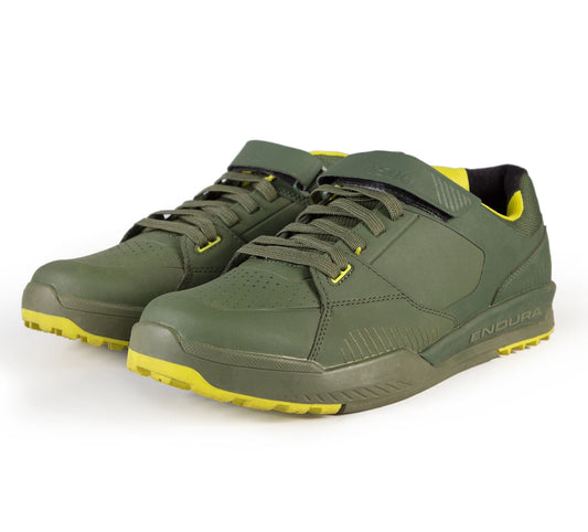 Endura Mt500 Burner Clipless Mtb Shoes Forest Green