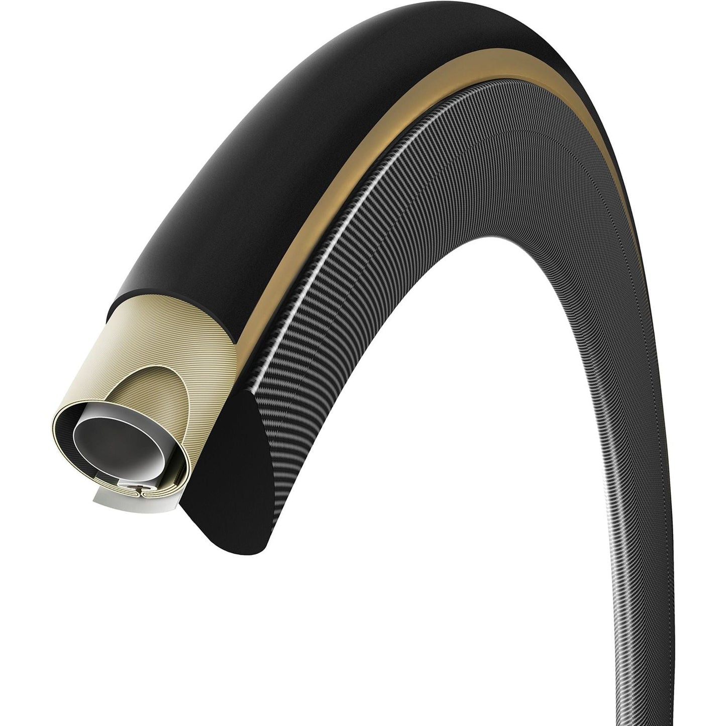 Vittoria Pista Oro 25-28'' Black Tan G2.0 Tubular TPU Tyre