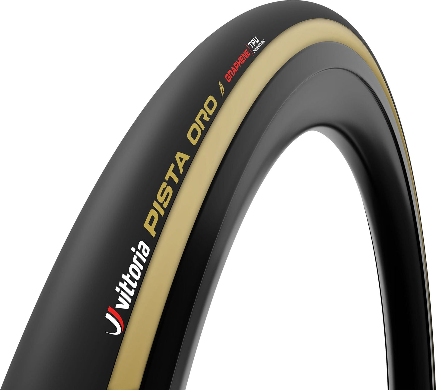 Vittoria Pista Oro 25-28'' Black Tan G2.0 Tubular TPU Tyre