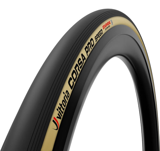 Vittoria Corsa Pro Speed 700x29c TLR Black Tan Wide Rim G2.0 Tubeless Ready Tyre