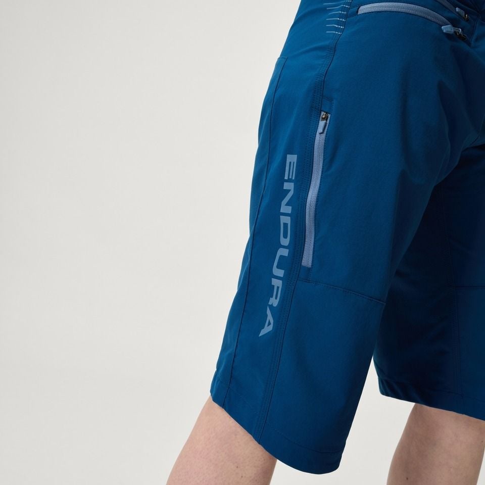 Endura Singletrack 2 Womens Shorts Blueberry