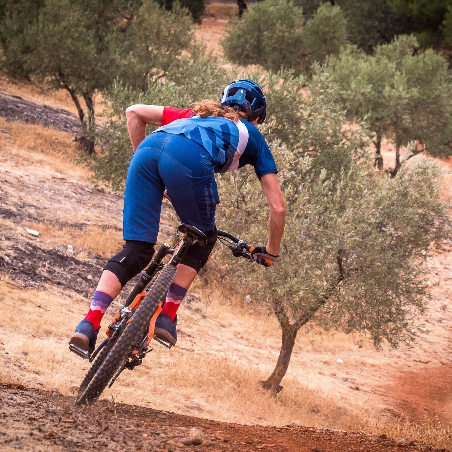 Endura Singletrack 2 Womens Shorts Blueberry