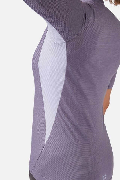 Rab Womens Cindercrino Zip Tee Ltd OPtions