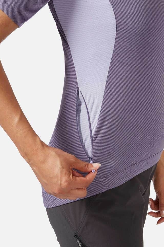 Rab Womens Cindercrino Zip Tee Ltd OPtions