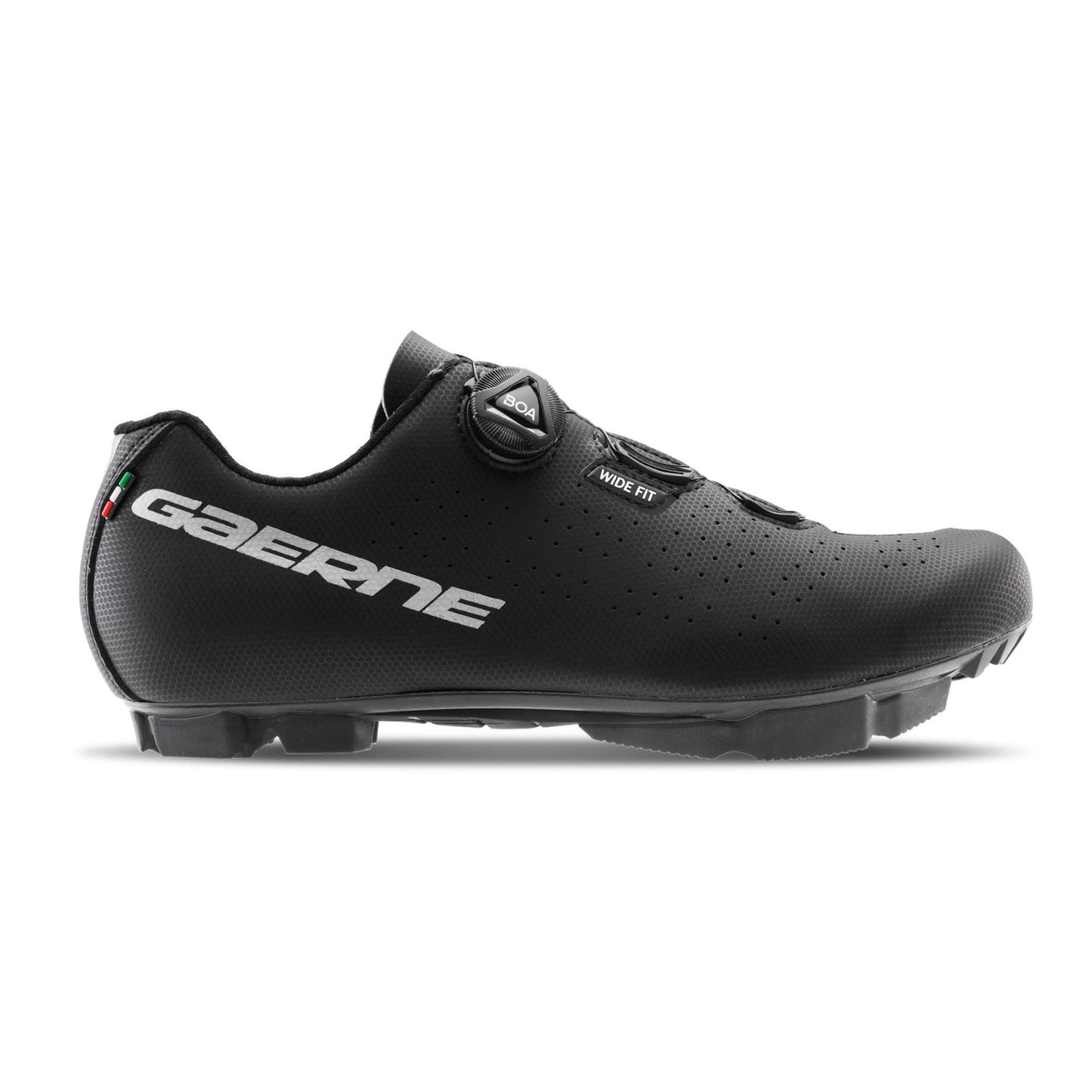 Gaerne Trail Wide MTB Shoes 2025: MATT BLACK