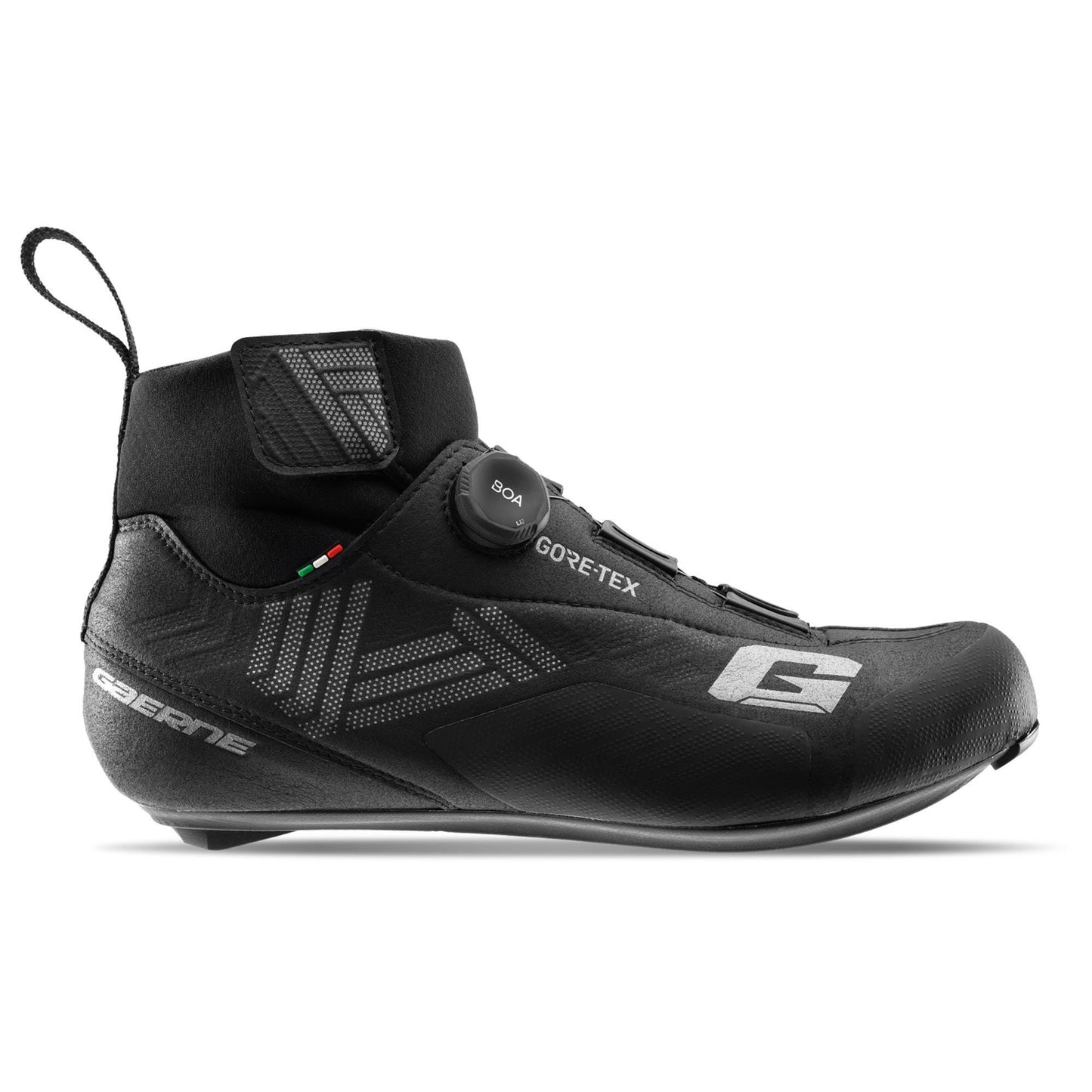 Gaerne Ice storm Gore-Tex Road Cycling Shoes 2025: GORE-TEX BLACK