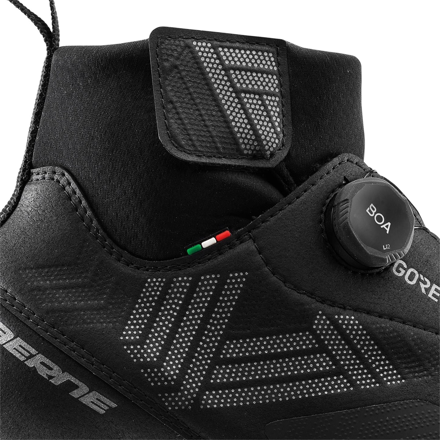 Gaerne Ice storm Gore-Tex Road Cycling Shoes 2025: GORE-TEX BLACK