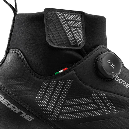 Gaerne Ice storm Gore-Tex Road Cycling Shoes 2025: GORE-TEX BLACK