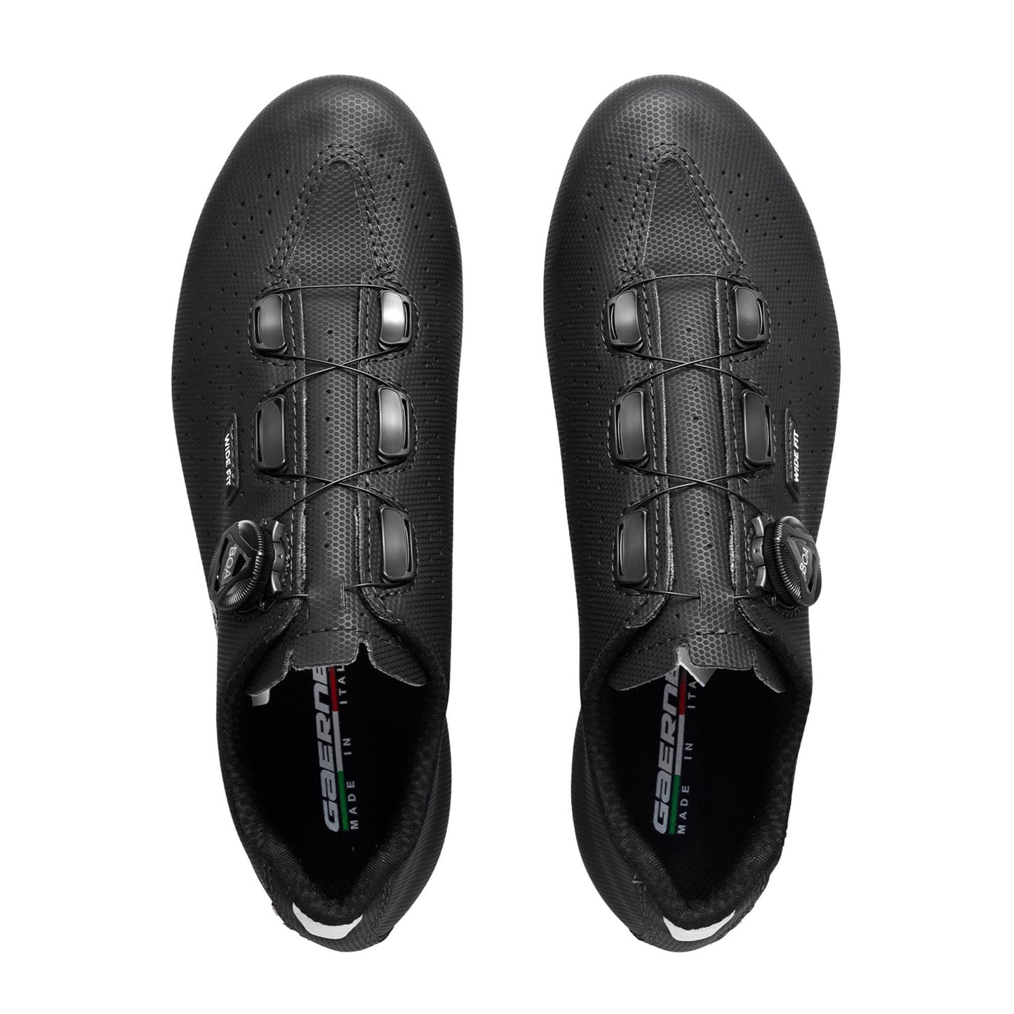 Gaerne Sprint Wide Road Cycling Shoes 2025: MATT BLACK