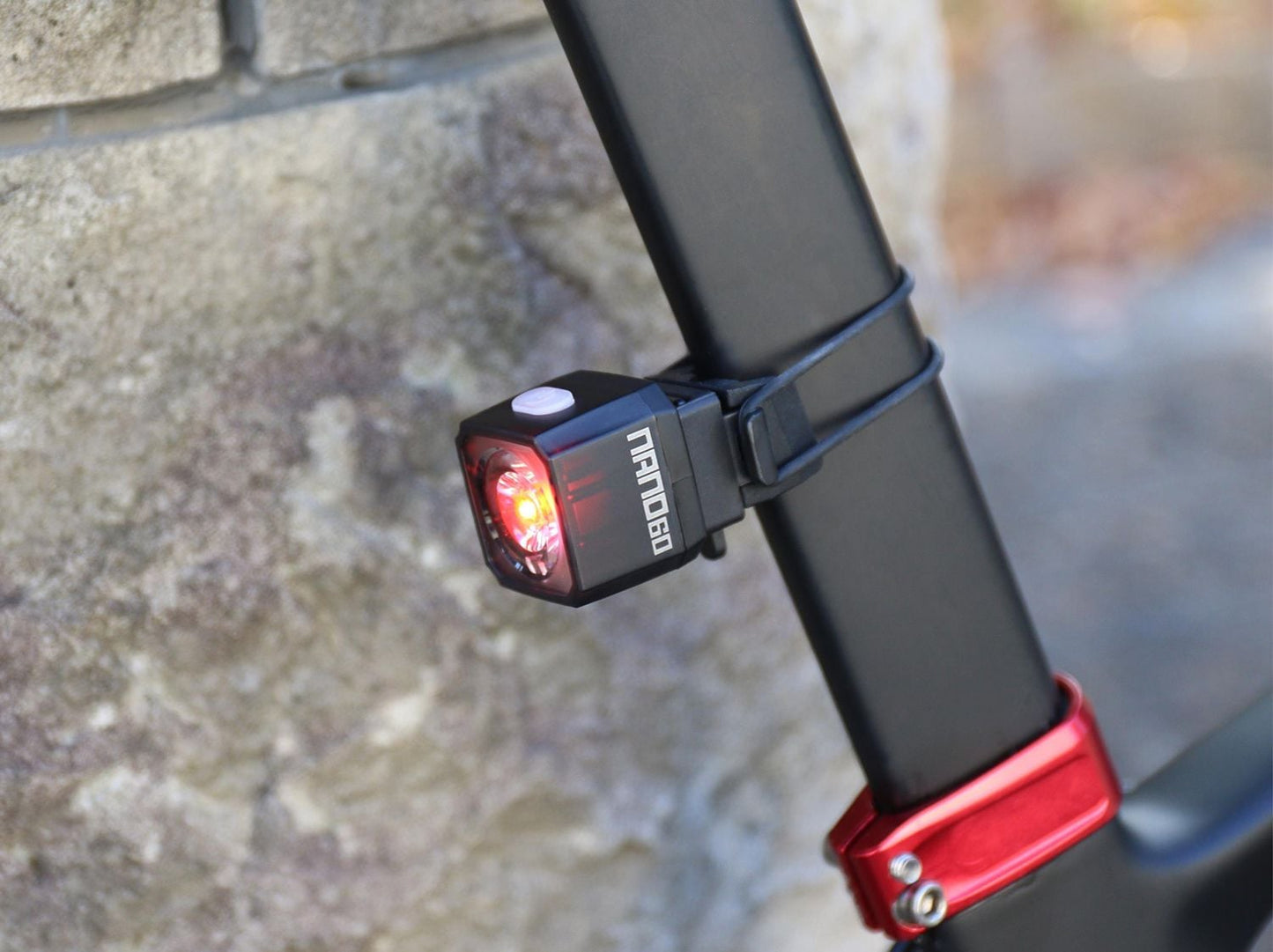 CatEye Nano 60 Rear Bike Light: BLACK