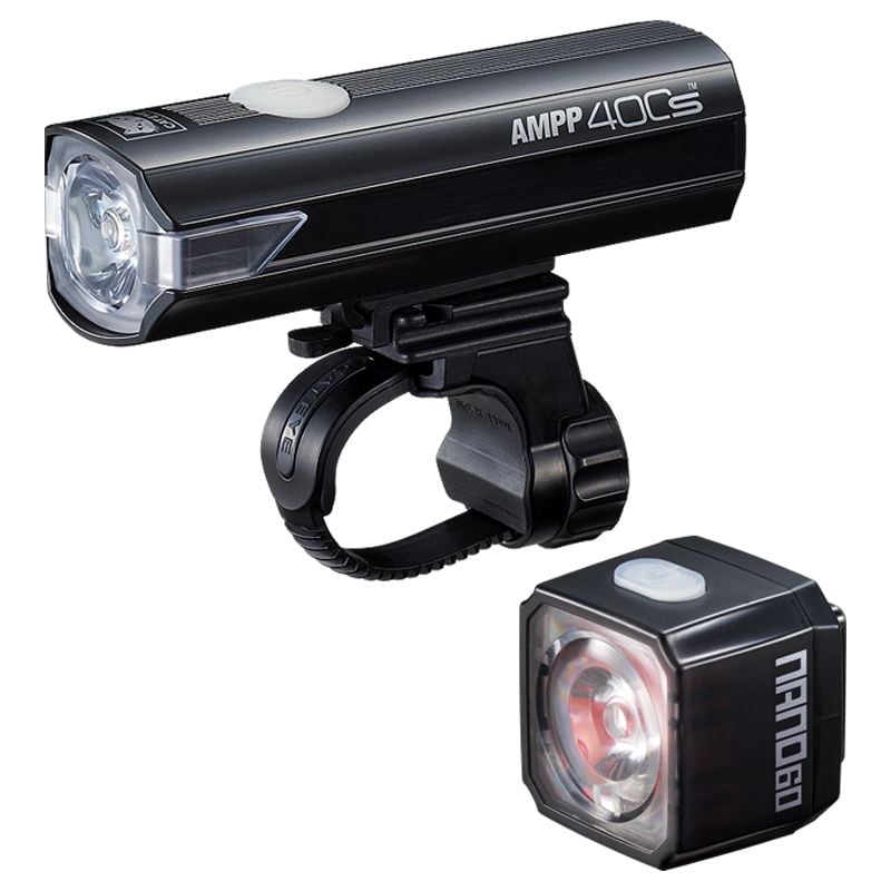 CatEye AMPP 400S / Nano 60 Bike Light Set