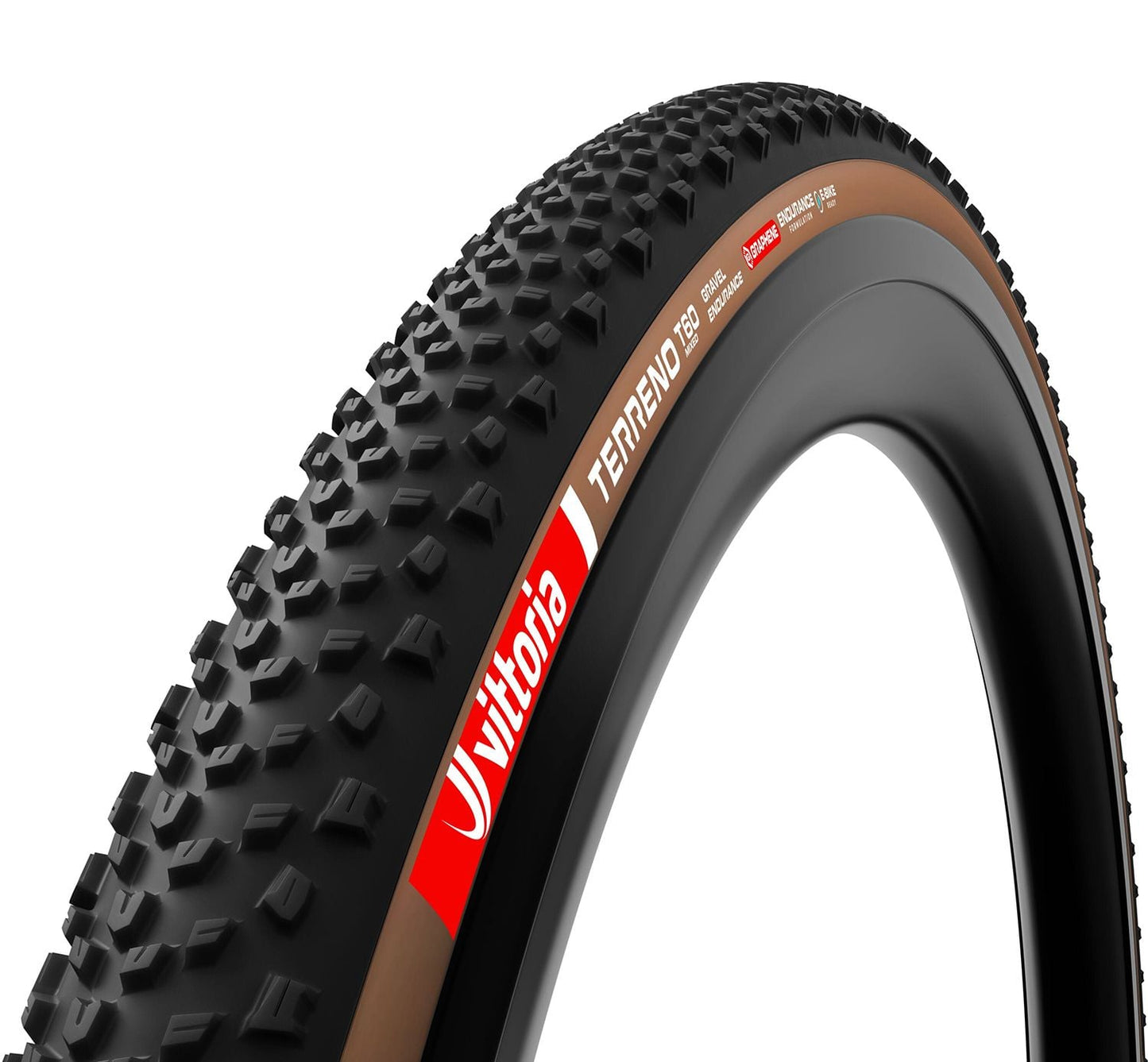Vittoria Terreno T60 Mixed 700x40c Gravel Endurance Full Black G2.0 Tubeless Ready Tyre