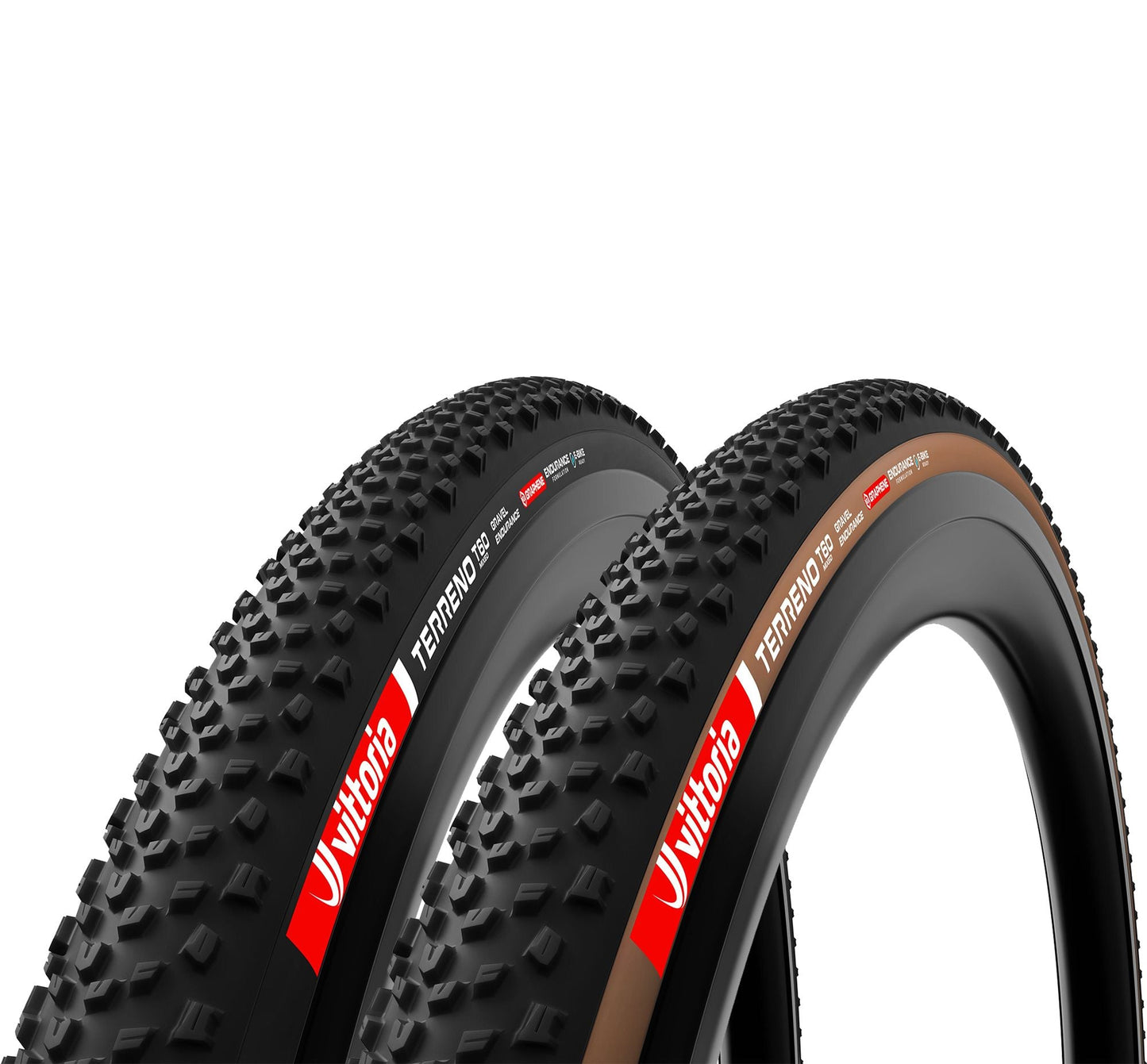 Vittoria Terreno T60 Mixed 700x45c Gravel Endurance Brown G2.0 Tubeless Ready Tyre