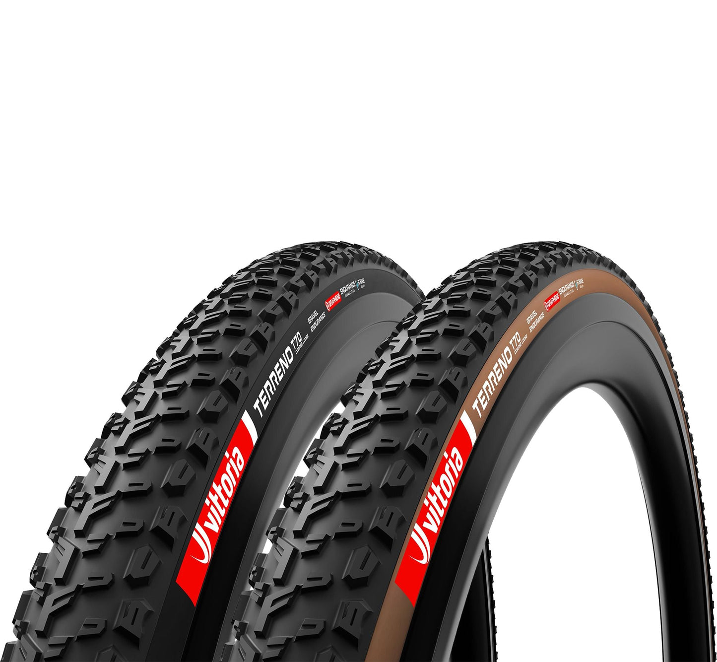 Vittoria Terreno T70 Coarse Loose 700x45c Gravel Endurance Full Black G2.0 Tubeless Ready