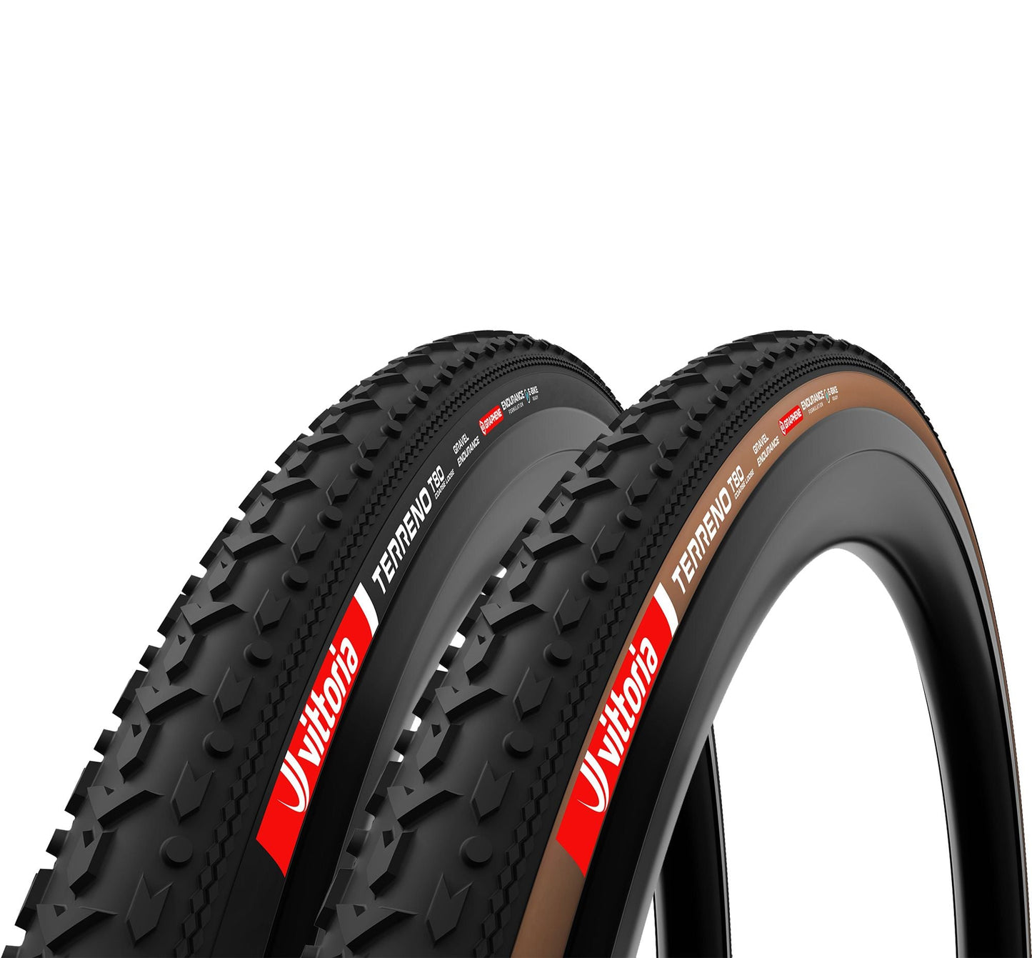 Vittoria Terreno T80 Coarse Loose 700x40c Gravel Endurance Brown G2.0 Tubeless Ready Tyre