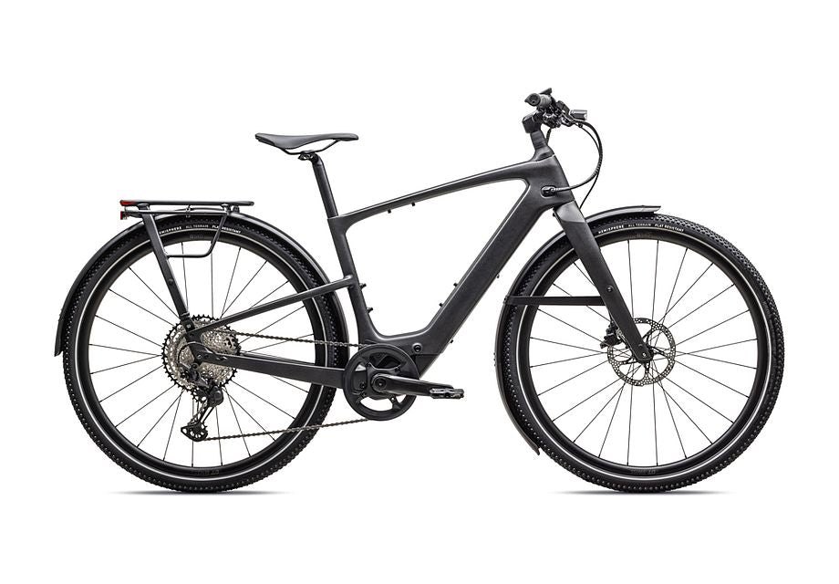 Specialized Turbo Vado Sl 2 6.0 Eq Carbon Electric Bike Small - Satin Black Micro Speckle/Obsidian Frost